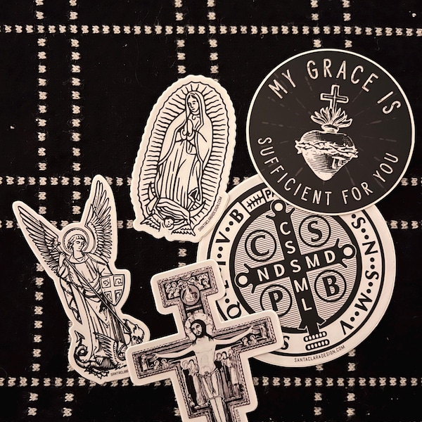 Litany of Humility Sticker | Catholic Vinyl Sticker | Indoor Outdoor ...