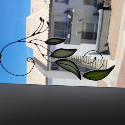 Sunflower Stain Glass Window Hangings Decor Mothers Day Flower Light