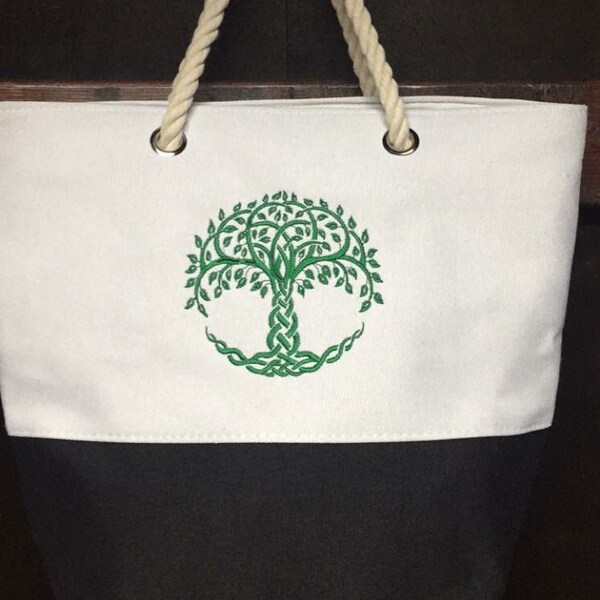 Celtic Tree of Life - Machine Embroidery Design 3 Sizes /tree Machine ...