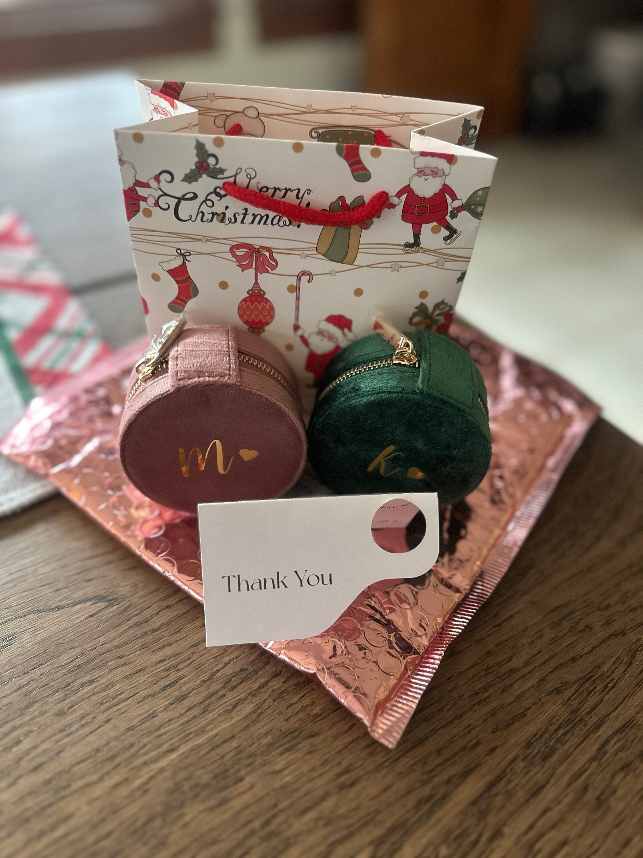 Personalisierte Schmuckschatulle, Brautjungferngeschenke, Hochzeitsgeschenke, personalisierte Schmuckschatulle aus Samt, Reiseschmucketui, Brautpartygeschenk, Geschenk für Mama