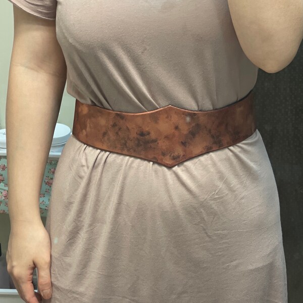 Cintura Cosplay Regolabile Con Diamanti Rossi, Catena In Lega E Acrilico, Accessorio Per Costumi Anime E Feste A Tema - 2