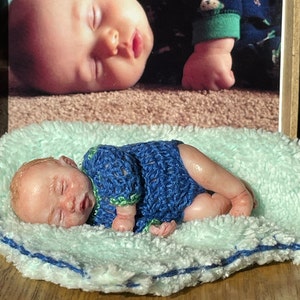 Learn How to Make a Tiny Polymer Clay Baby DIY Mini Baby | Etsy