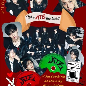 Stray Kids Jjam Tarot Card Svg | SKZ Clip Art | Kpop Digital