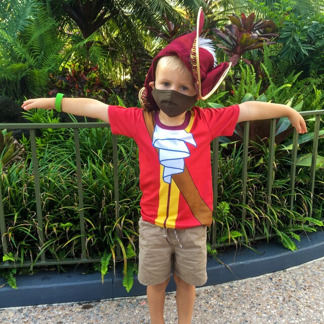Kid's Captain Hook Peter Pan Inspired Shirt 