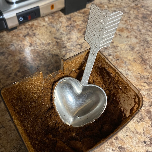 Beehive Handmade, Heart Coffee Scoop