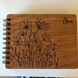Personalized Watercolor Sketchbook, Hand Drawn Floral Doodles –  MrsHandPainted