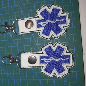 Blank Snap Tab in the Hoop Embroidery Template. Key Fob Pattern, Ith ...
