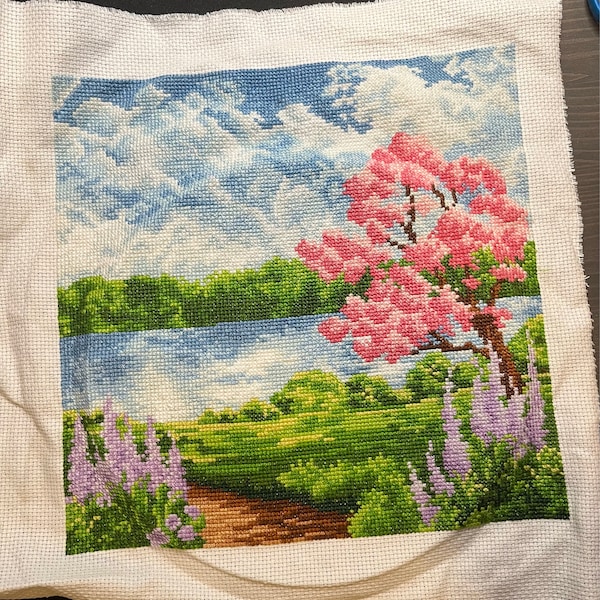 Set 4 Seasons Nature Cross Stitch Pattern, Modern Cross Stitch Pattern ...