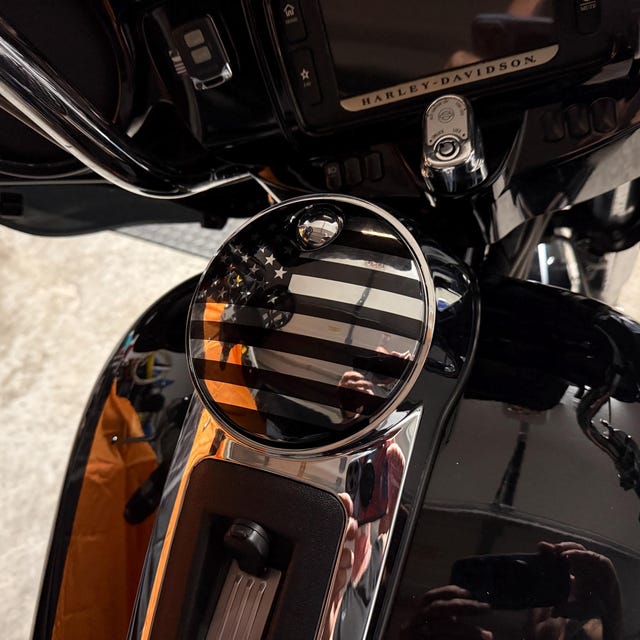 Harley-Davidson Juego de decantador Logo grabado Bar & Shie