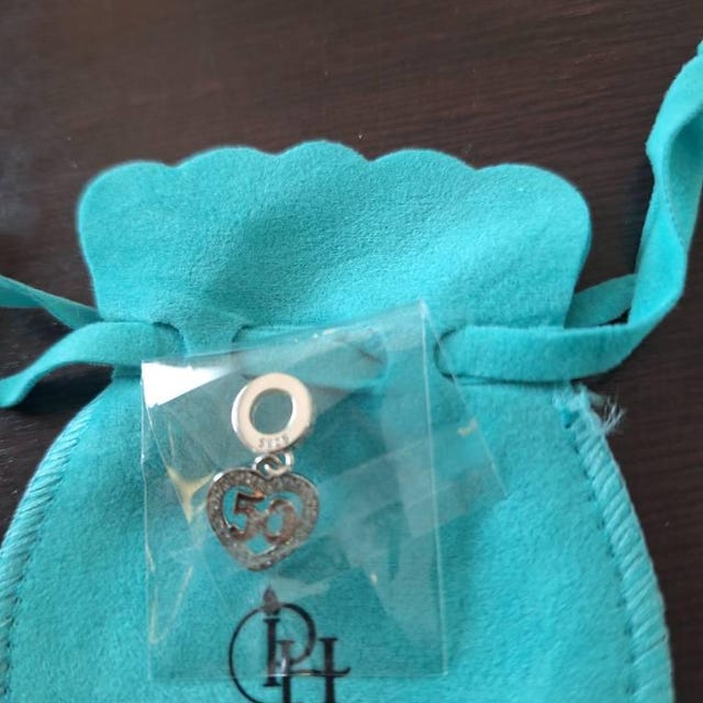 MADAOGO Regalo per il 50° compleanno da donna, collana in argento Sterling 925, collana per il 50° compleanno, 5 collane con cerchi infiniti ad incastro