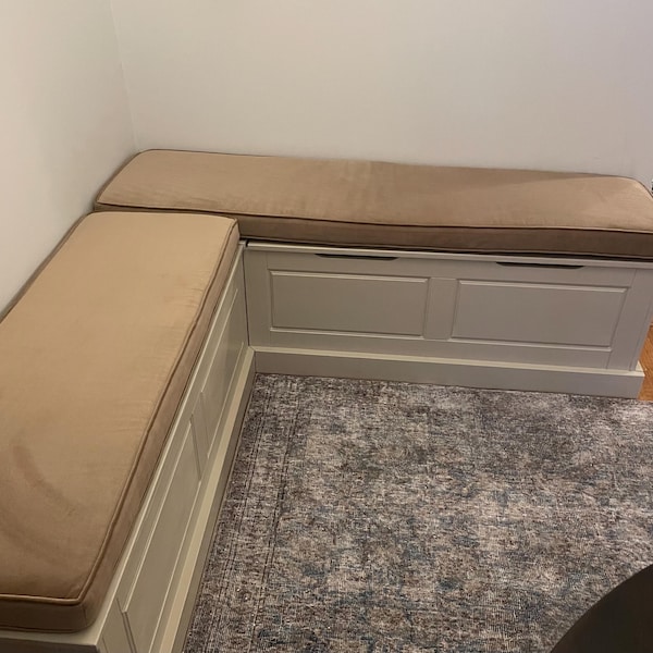 VisLarsc Op maat gemaakt lang bankkussen duurzaam antislip