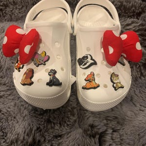 23 Pièces Charms Mickey & Minnie Pour Sabots – Breloques PVC Crocband Jibbitz Style – Décorations Chaussures Enfants