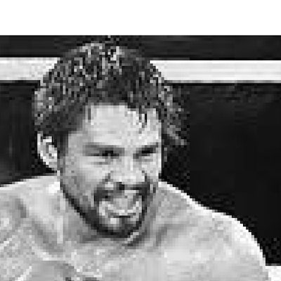 Cartel De Oscar De La Hoya / Oscar De La Hoya En Ring / Escena De Lucha