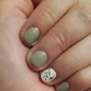 Nail Art Water Decals Stickers Transfers Spring Summer Water Effect Pretty Pink Blue Green Flowers Floral Petals Leaf Leaves (522)