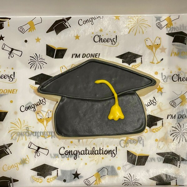 Lilaloa Graduation Cap Cookie Cutter or Fondant Cutter and Clay Cutter ...