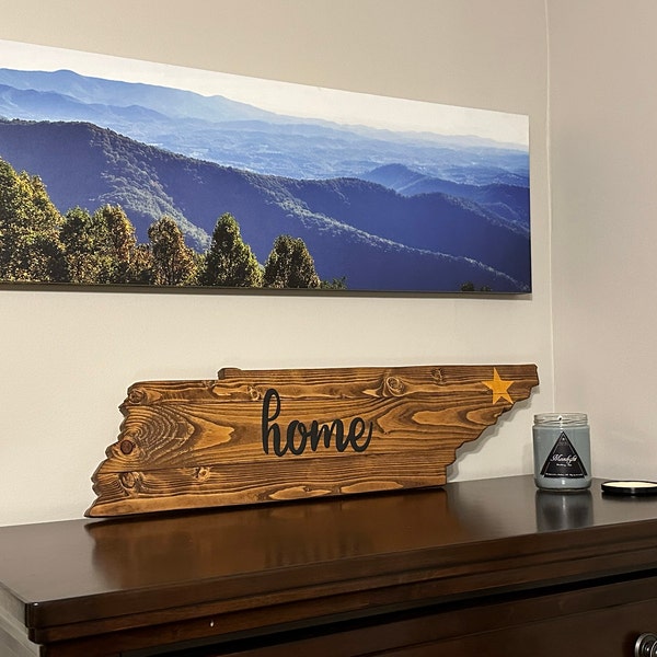 Wooden Michigan Sign, Michigan Art, Michigan Decor, Homemade, State ...