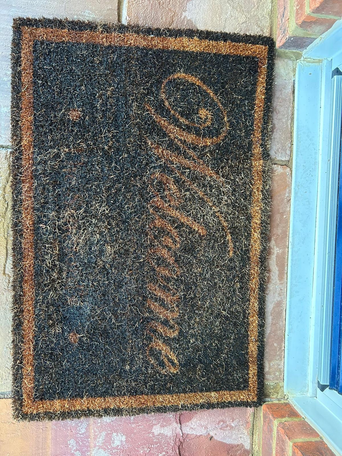 Custom Doormat with Welcome and name | Coir Door mat | Personalised Welcome Rug | Front door Mat