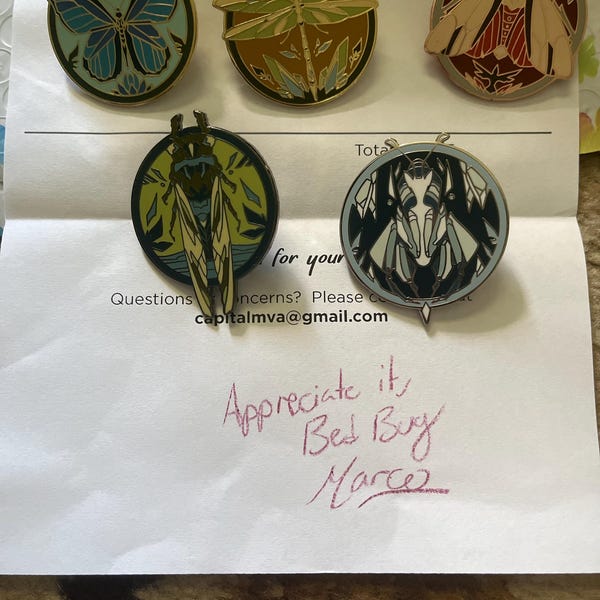 Gator Boys/insect Enamel Pins - Etsy