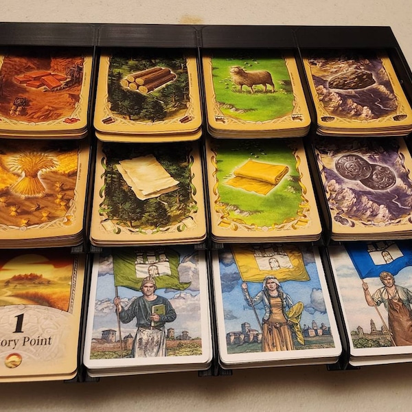 Catan Cities &amp; Knights Card Holder - Etsy