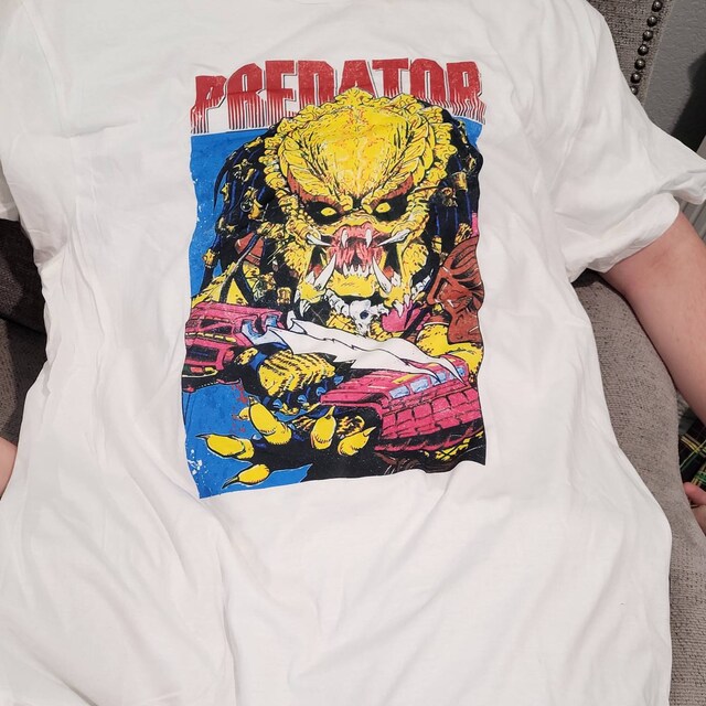 プレデターTシャツ - 80年代ヴィンテージ映画 - プレデターT