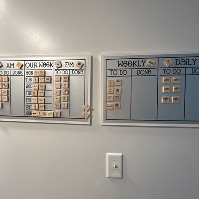 Custom Chore Chart Magnet Design Your Own Calendar Magnet for Magnet ...