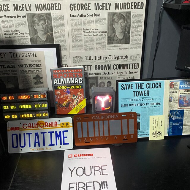 Grays Sports Almanac Prop Replica Back to the Future - Etsy