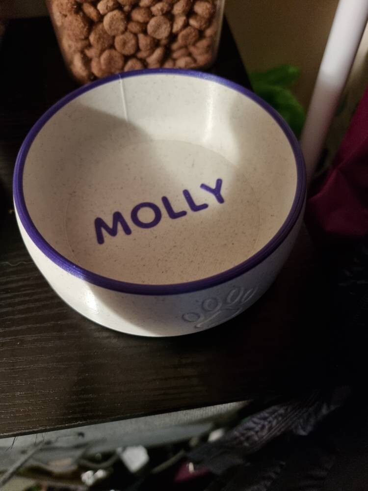 Personalized Dog Bowl with Name