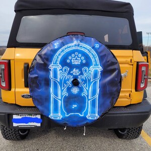 Moose Bear Canoe Outdoors Funny Camping Jeep Spare Tire Cover OEM Vinyl Black 30-31 in Flag Moose Bear Canoe Outdoors Funny Camping Jeep Spare Tire Cover OEM Vinyl Black 30-31 in Flag