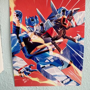 Soundwave & Laserbeak | Transformers Skybound Print - Etsy Denmark