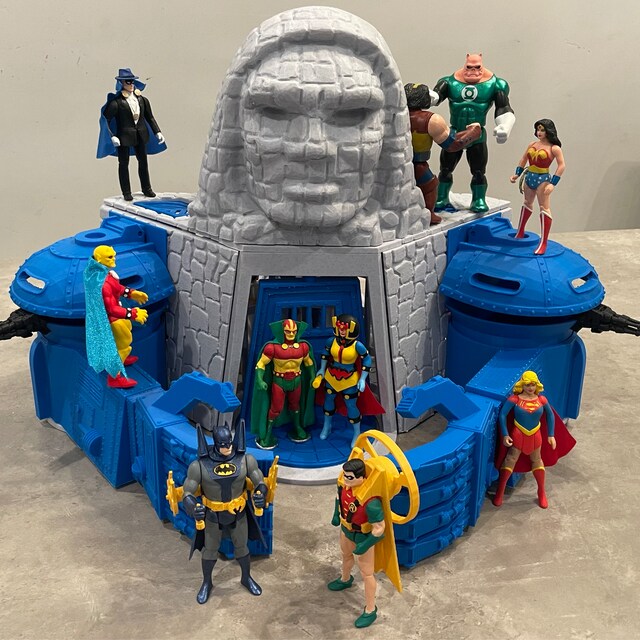 Custom Darkseid's Tower of Darkness Unpainted 3d-printed