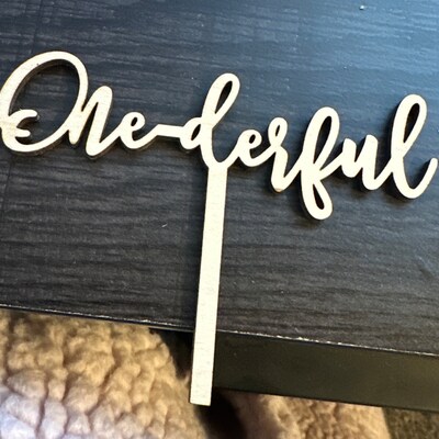 One-derful Cake Topper Birthday Cake Topper Birthday Cake First ...