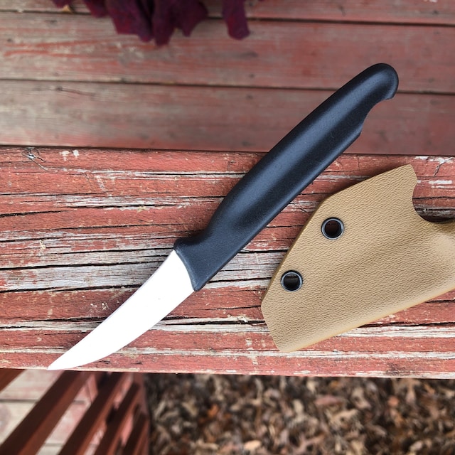 Fruit Knife With Sheath 12cm