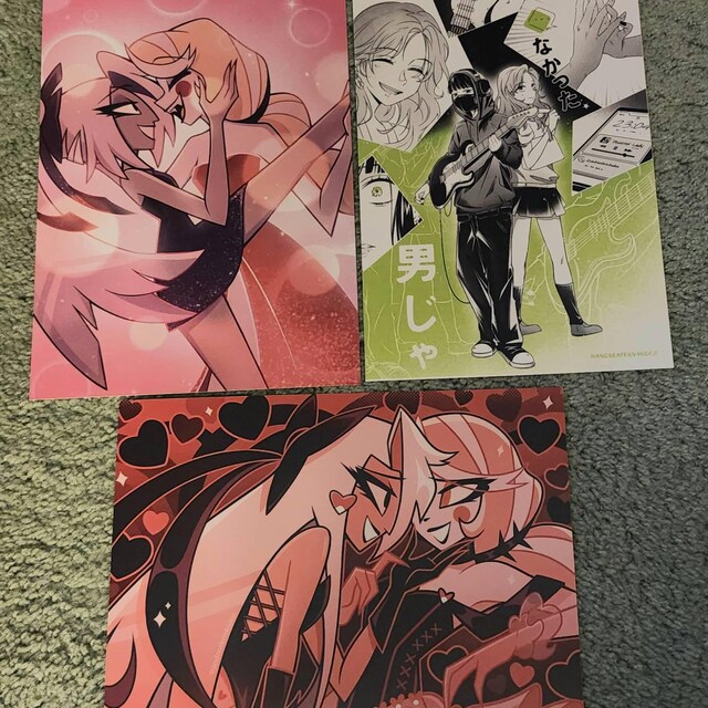 Green Yuri B5 Print 25 X 17.7 Cm the Guy She Was Interested in