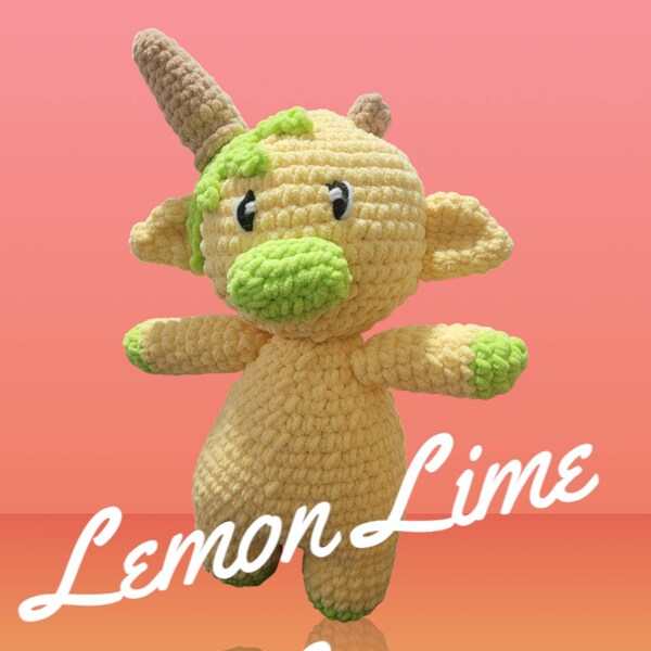 DIGITAL PATTERN: Ice Cream Cows Crochet Plushie 5-in-1 Pattern - Etsy