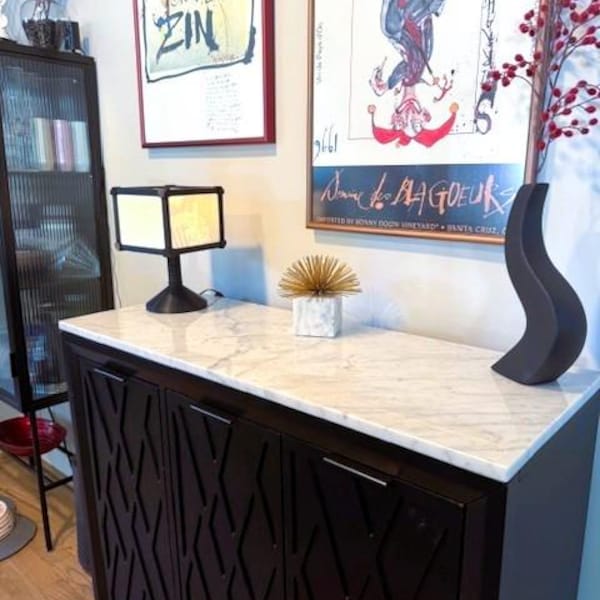 Marble Radiator Table Cut to Size Sideboard Marble Top, Marble Radiator Top, Floating Shelf ...