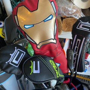 アイアンマンをイメージしたヘッドカバー - ドライバーまたは