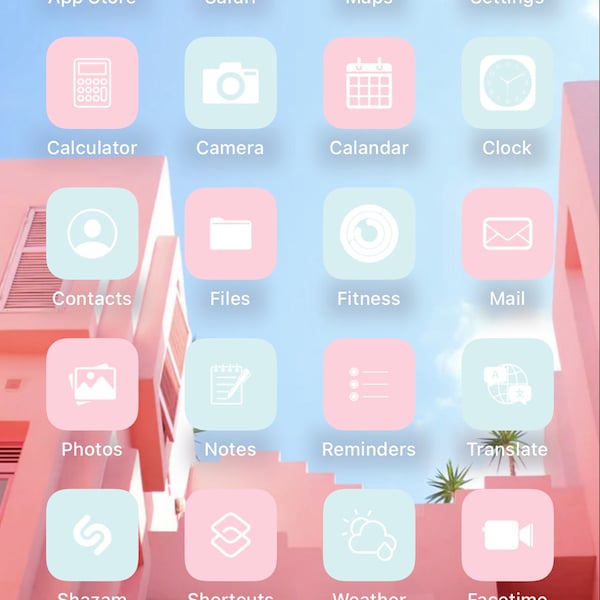 200,000+ PASTELS MEGA BUNDLE | Neon Icons Aesthetic | IOS17 Social ...