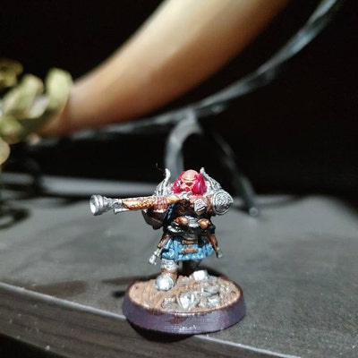 Elf Ranger Fighter Elf Fighter Miniature 28mm Scale 32mm Scale 75mm ...