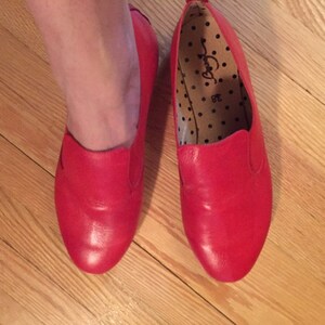 anya leather ballet flats
