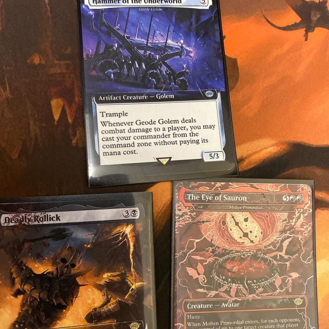 mtg arena non format cards Magic the Gathering Custom Wedding Cards Custom Text, Color, Photo, An