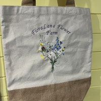 Wild Flower Bouquet Machine Embroidery Design Set, 2 Easter Floral ...