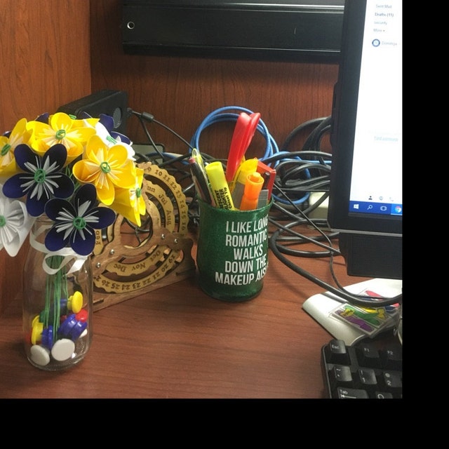 Floral Origami Flower Bouquet 1st Anniversary Cancer Patient Etsy