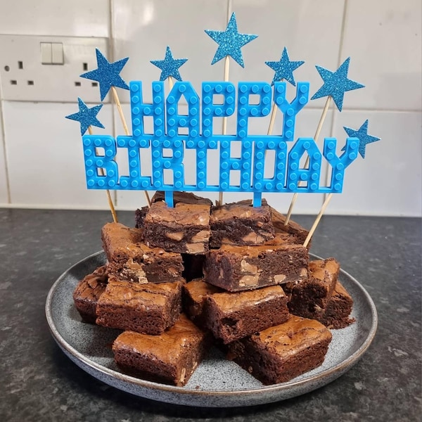 Personalised Brick Compatible Letters - Building Blocks Style Custom 3D ...