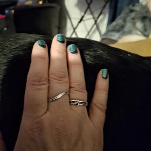 Comprador Etsy adicionaram uma foto da sua compra