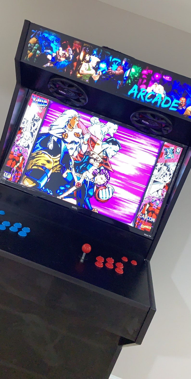 Arcade setup shared by Richard Jackson