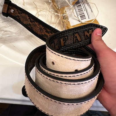 personalized western belts