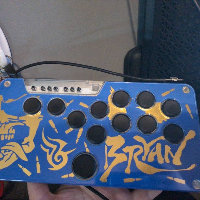 Bryan Fury Foil Tekken 8 Snackbox Micro Layered Stencil Cut