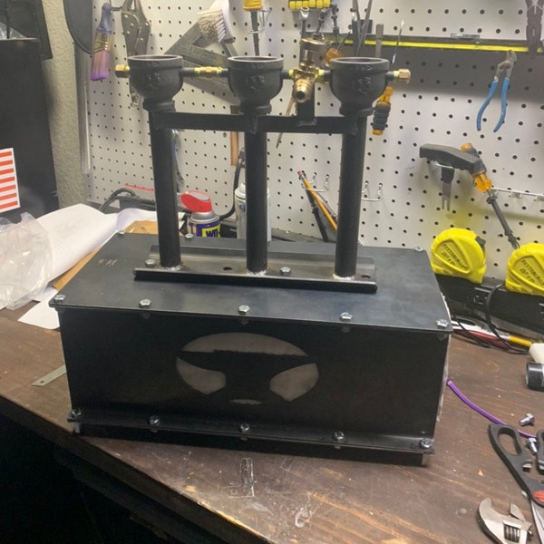 Diamondback Ironworks Series 1 Three Burner Gas Forge Blacksmith ...