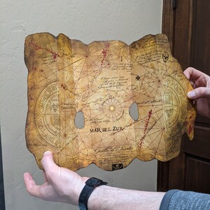 GOONIES 宝の地図 レプリカ グーニーズ MAP 激安ホビー・楽器・アート - GOONIES 宝の地図 レプリカ グーニーズ MAP