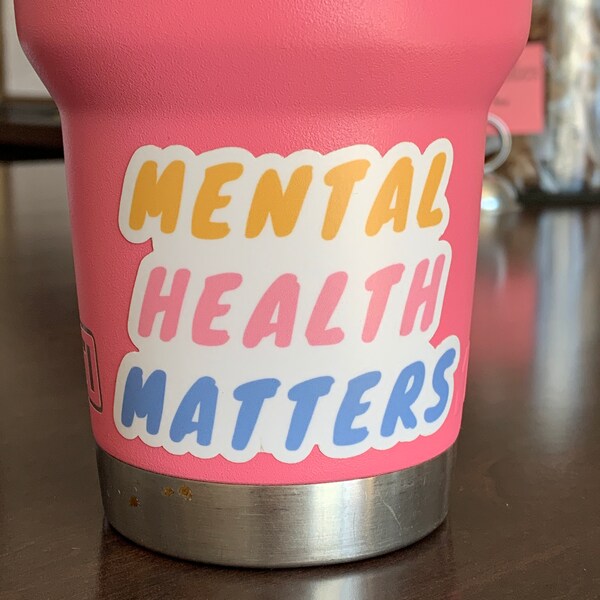 Therapy Sticker Pack / VINYL STICKER / Mental Health Stickers / Self ...